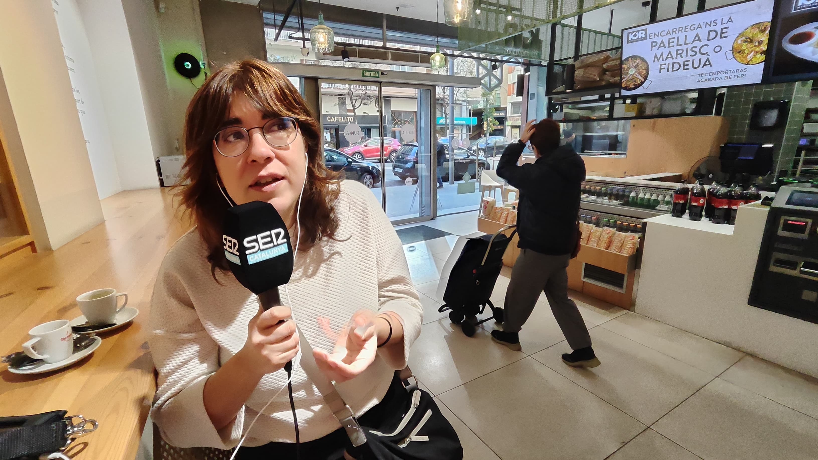 Teresa Farré és la directora del Banc dels Aliments de Lleida.