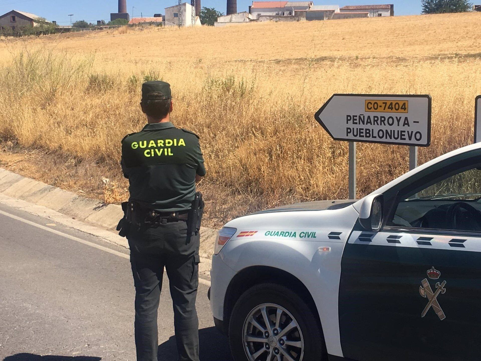 Guardia Civil en Peñarroya-Pueblonuevo