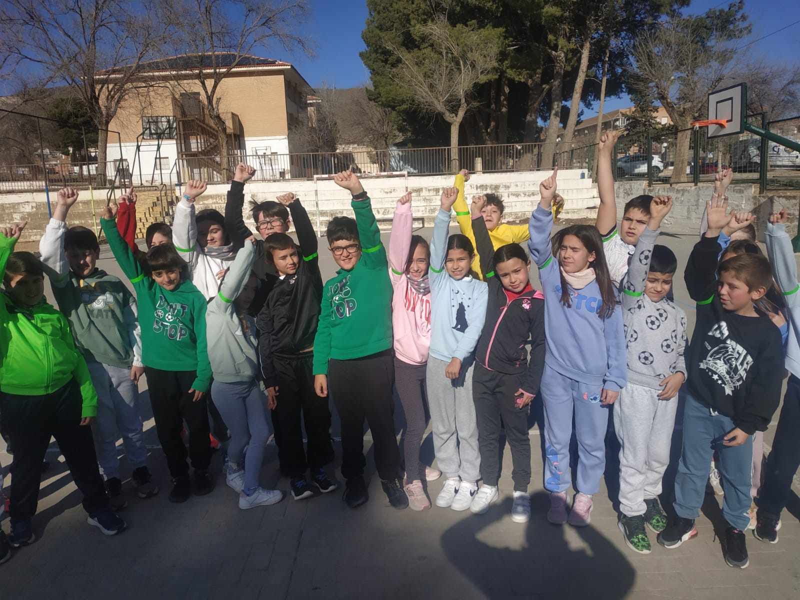 Celebración del &#039;Día Contra el Cáncer&#039; en el colegio Dr. Fleming