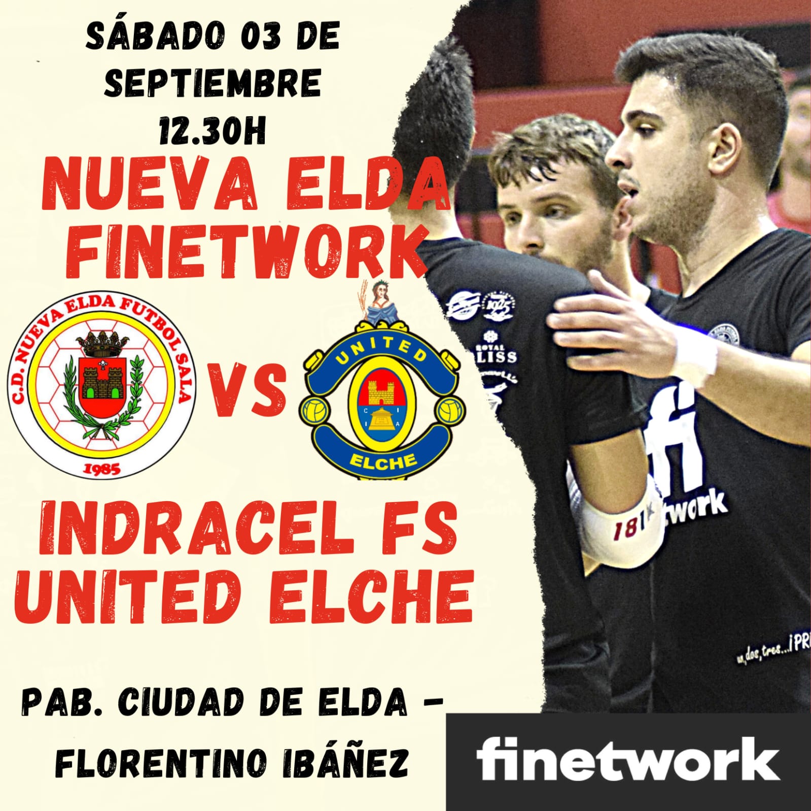 Penúltimo amistoso de pretemporada para el Nueva Elda Finetwork