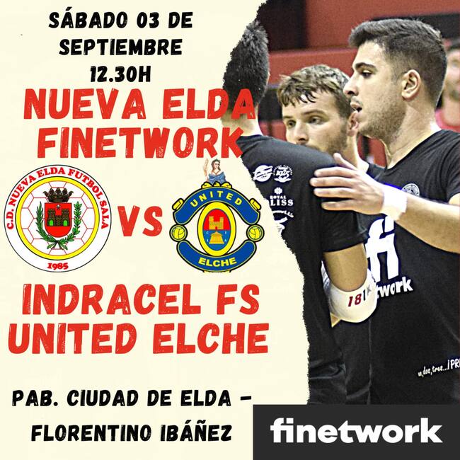 Penúltimo amistoso de pretemporada para el Nueva Elda Finetwork