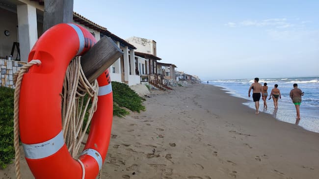 Casas de la Playa de Babilonia en Guardamar del Segura en una imagen de archivo