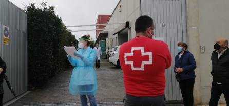 Cribado masivo en el centro en el centro de salud de Valdepasillas