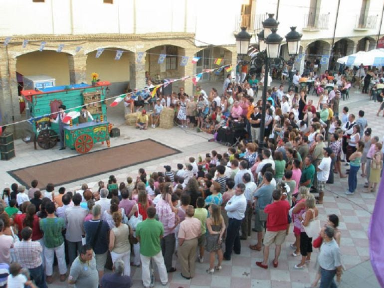 Imagen de la celebración del Mercado Castellano de la localidad