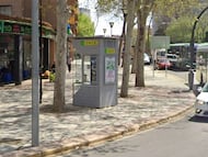 Punto de venta de la ONCE ubicado en la avenida de España número 1 de Fuenlabrada