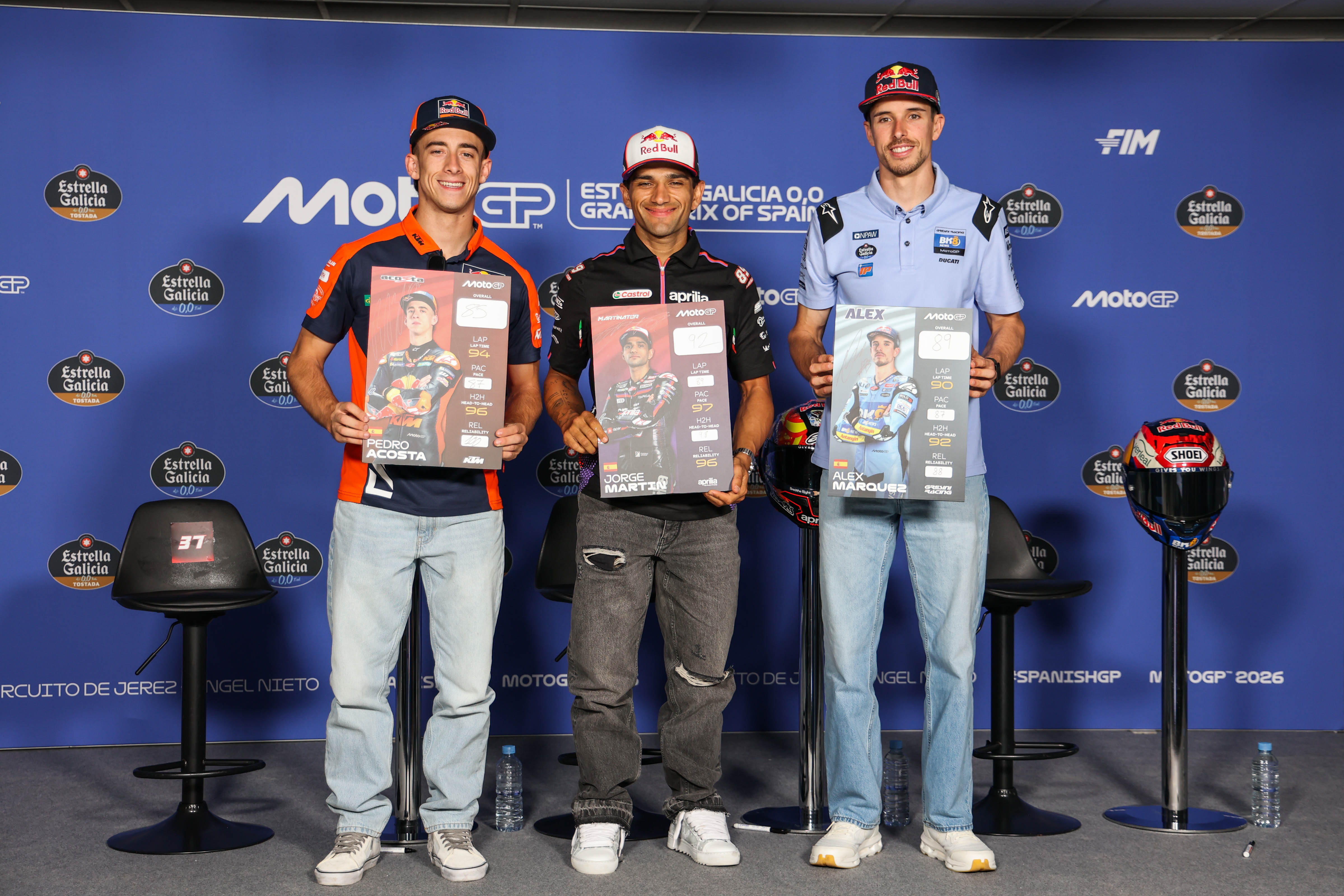 Comparecencia de prensa previa al Gran Premio de España en Jerez