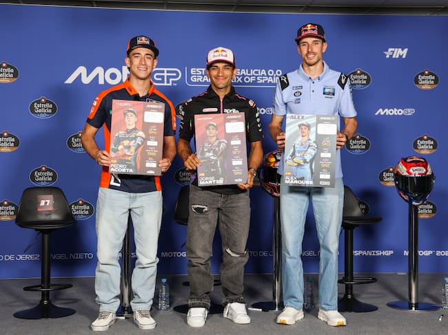 Comparecencia de prensa previa al Gran Premio de España en Jerez