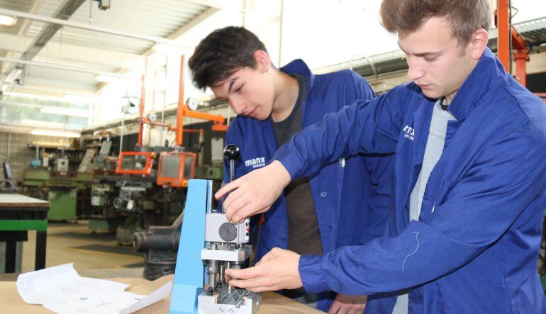 Estudiants de l'IES la Garrotxa.