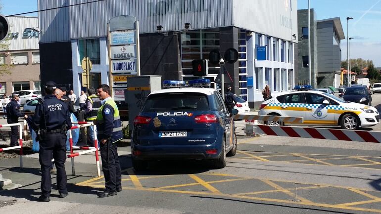 Paso a nivel del Paseo del Niño donde se ha producido el accidente.