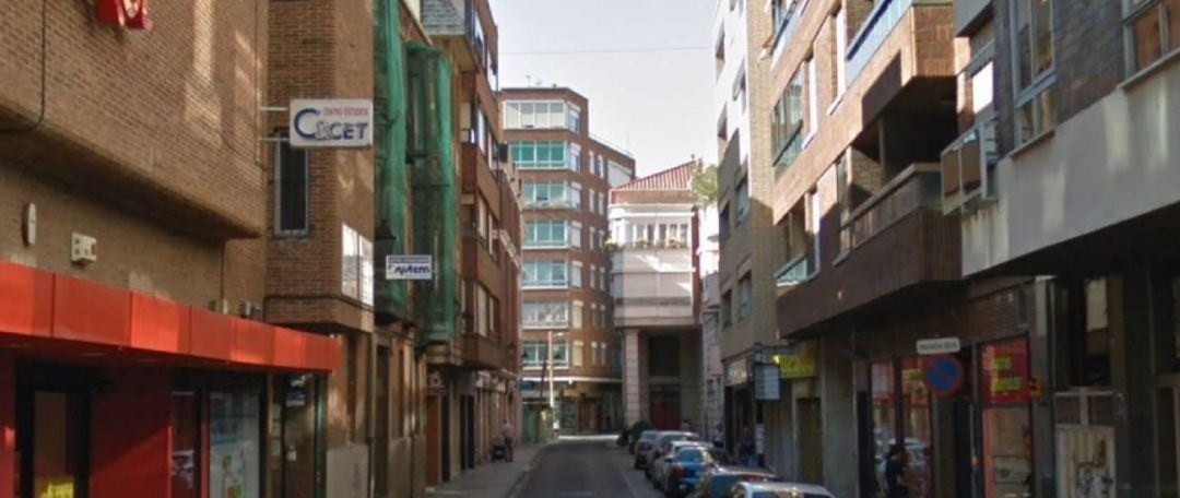 Calle Menéndez Pelayo de Palencia