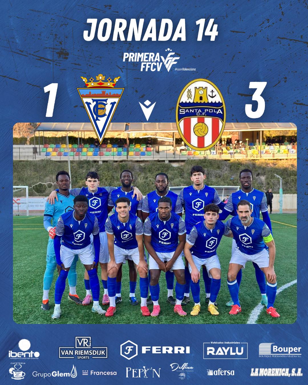 Marcador final del partido