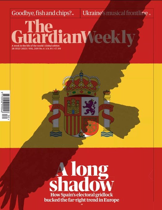 Portada del semanal de The Guardian