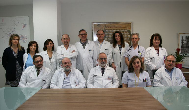 Parte del Equipo Médico de la Unidad de Trasplantes del Hospital Peset de Valencia