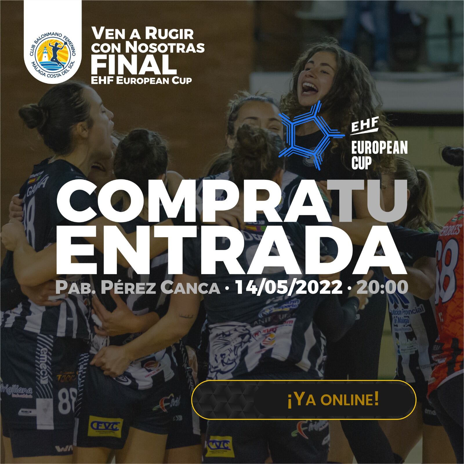 El Costa del Sol disputará la final de la EHF ante el Rocasa Gran Canaria