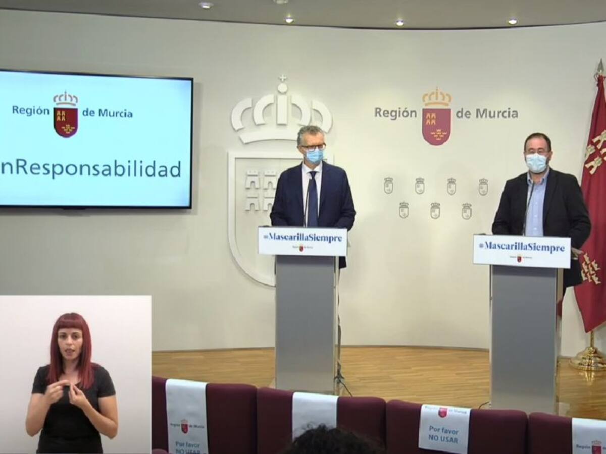 La Región de Murcia comienza a vacunar a la población de 35 a 39 años este próximo miércoles