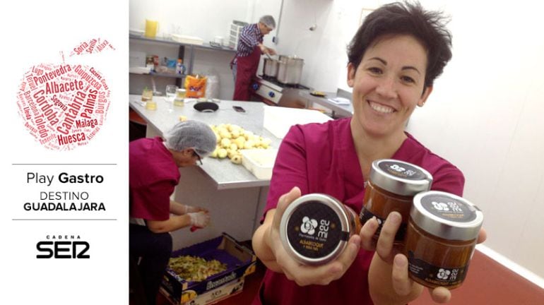 María Fernández, de Cucumi, en su fábrica de Cabanillas del Campo.