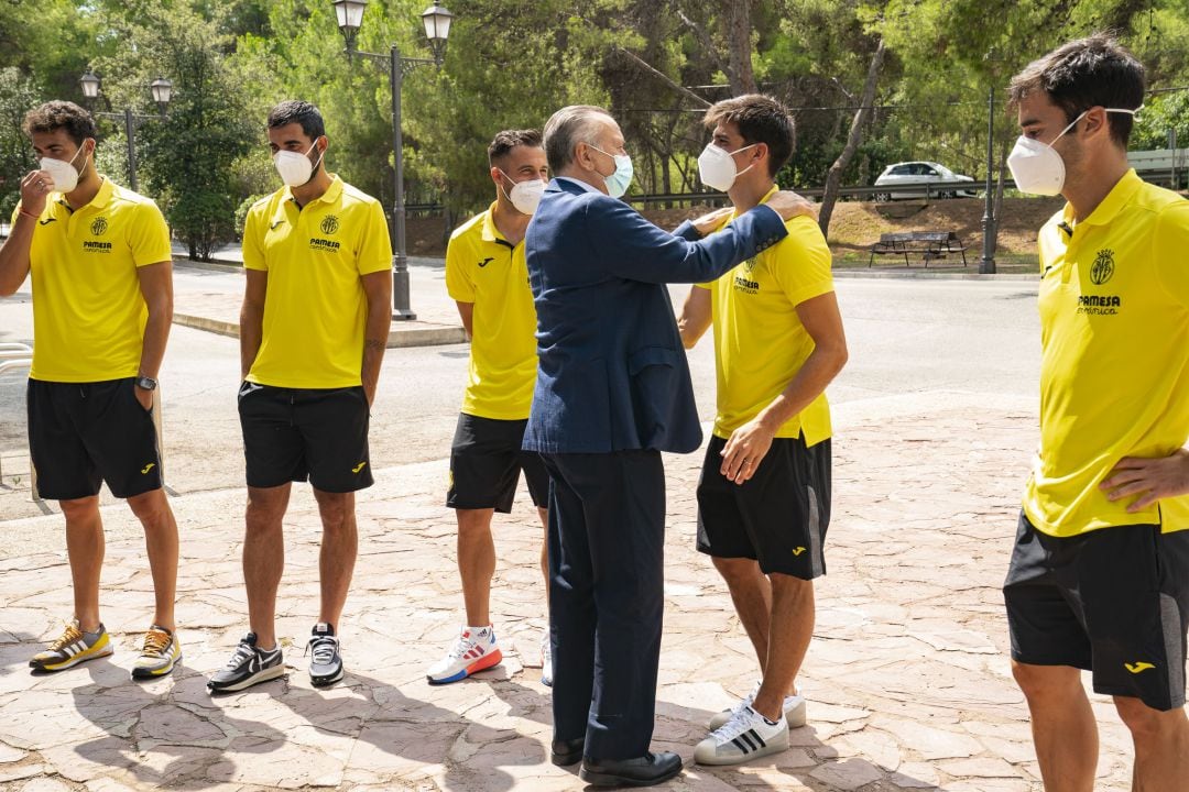 El Villarreal ha hecho hoy una ofrenda 