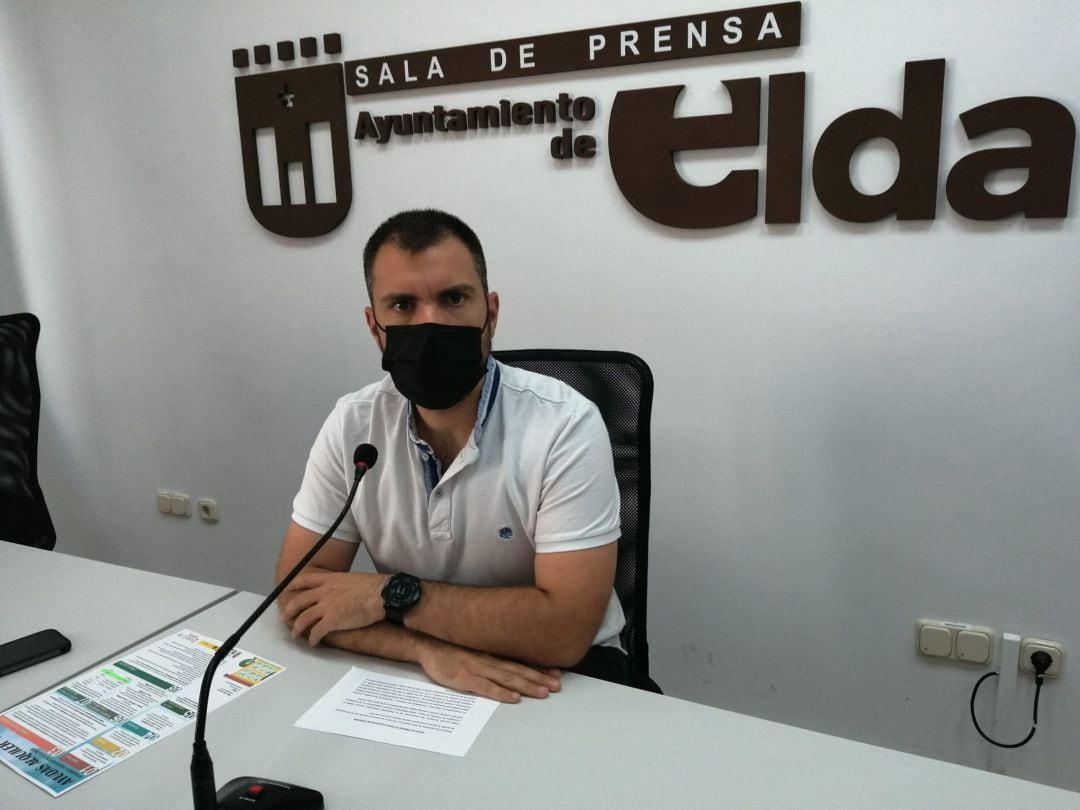 Javier Rivera, edil de Participación Ciudadana de Elda 