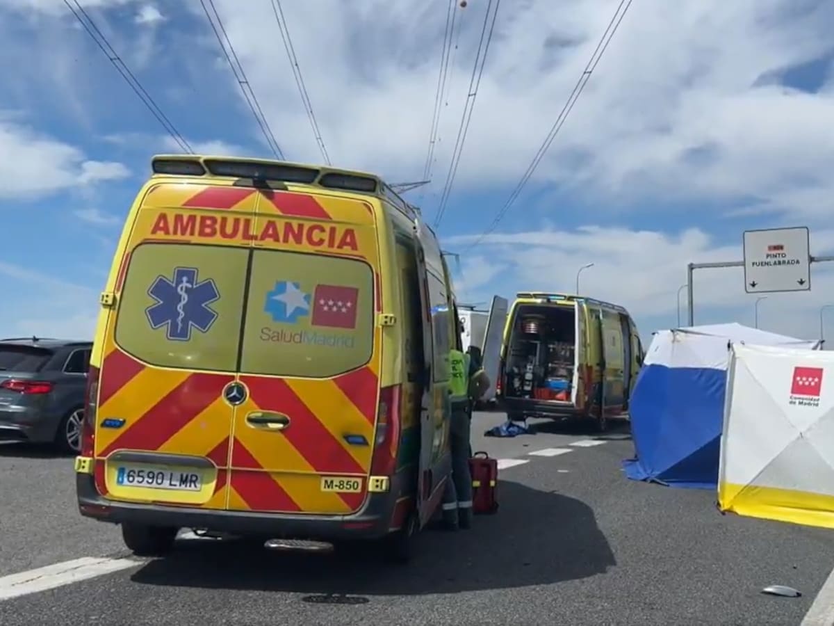 Fallece atropellado un ciclista de 70 años en la M-506 entre Valdemoro y Pinto
