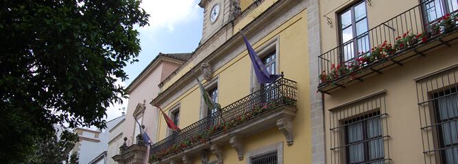 Fachada del Ayuntamiento de Jerez de la Frontera