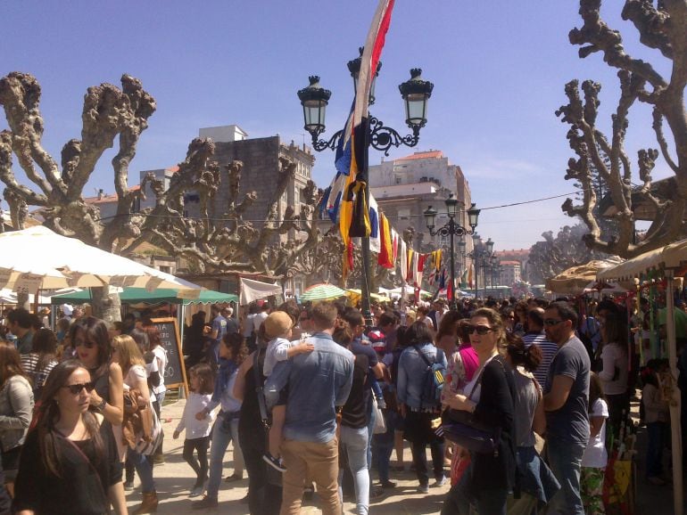 La fiesta de la Brincadeira llena año a año la villa de Bouzas