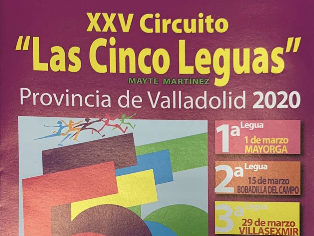 El circuito de Las Cinco Leguas 'Mayte Martínez' cumple 25 años