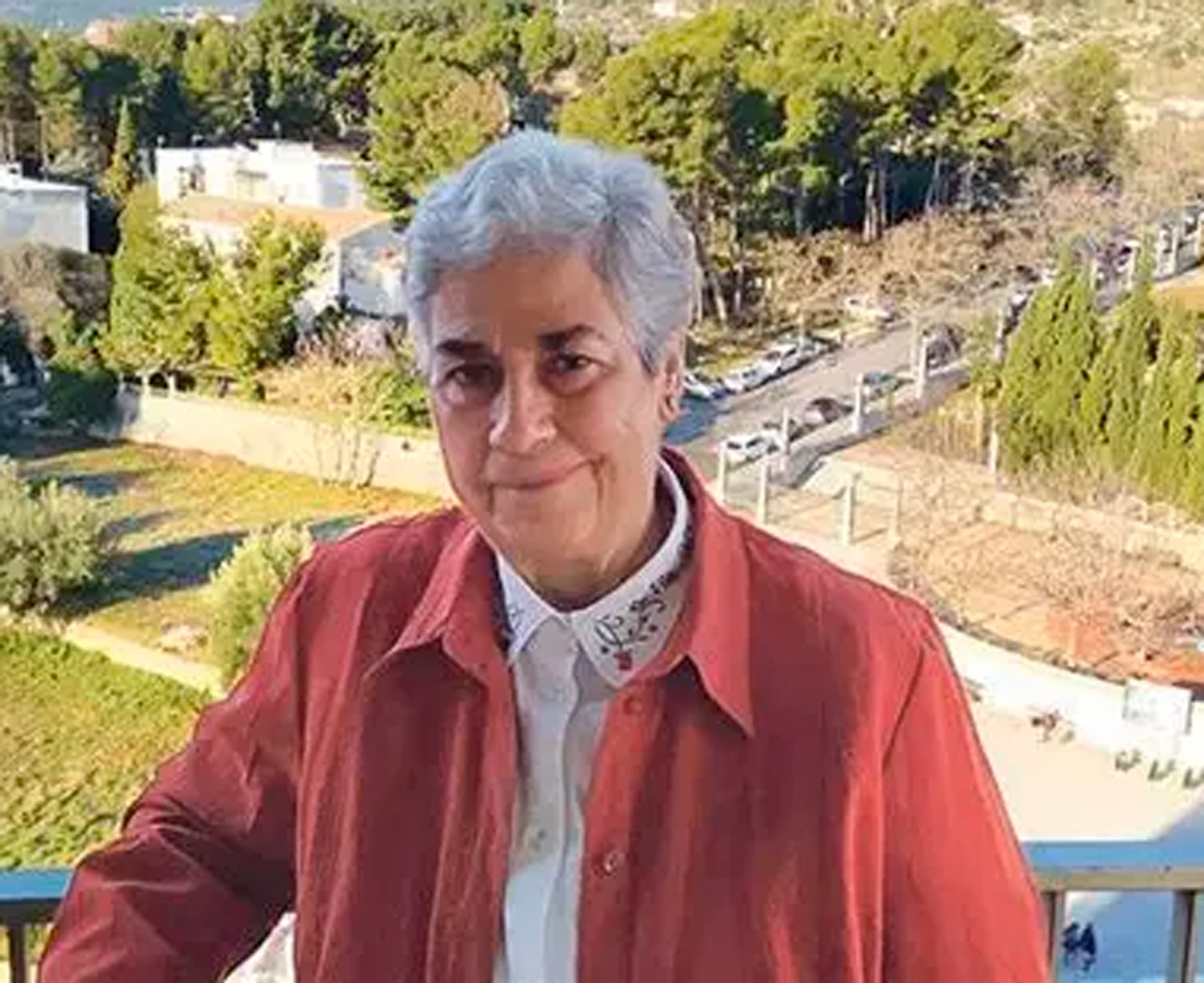 Asun Navarro, secretària del Col·lectiu 8 de març