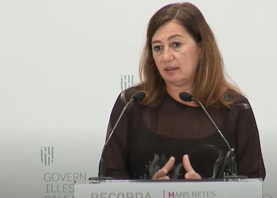 La presidenta Francina Armengol