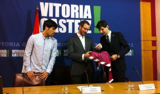 Manu García, Javier Maroto y Alfonso Fdez. de Trocóniz.