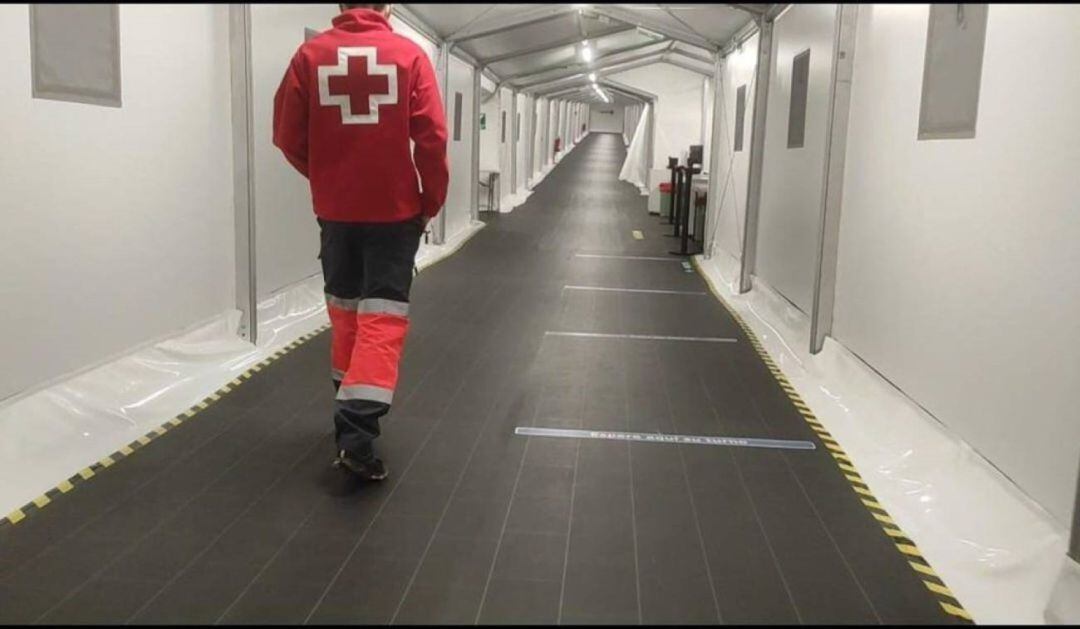 Instalaciones asistidas por Cruz roja (archivo)