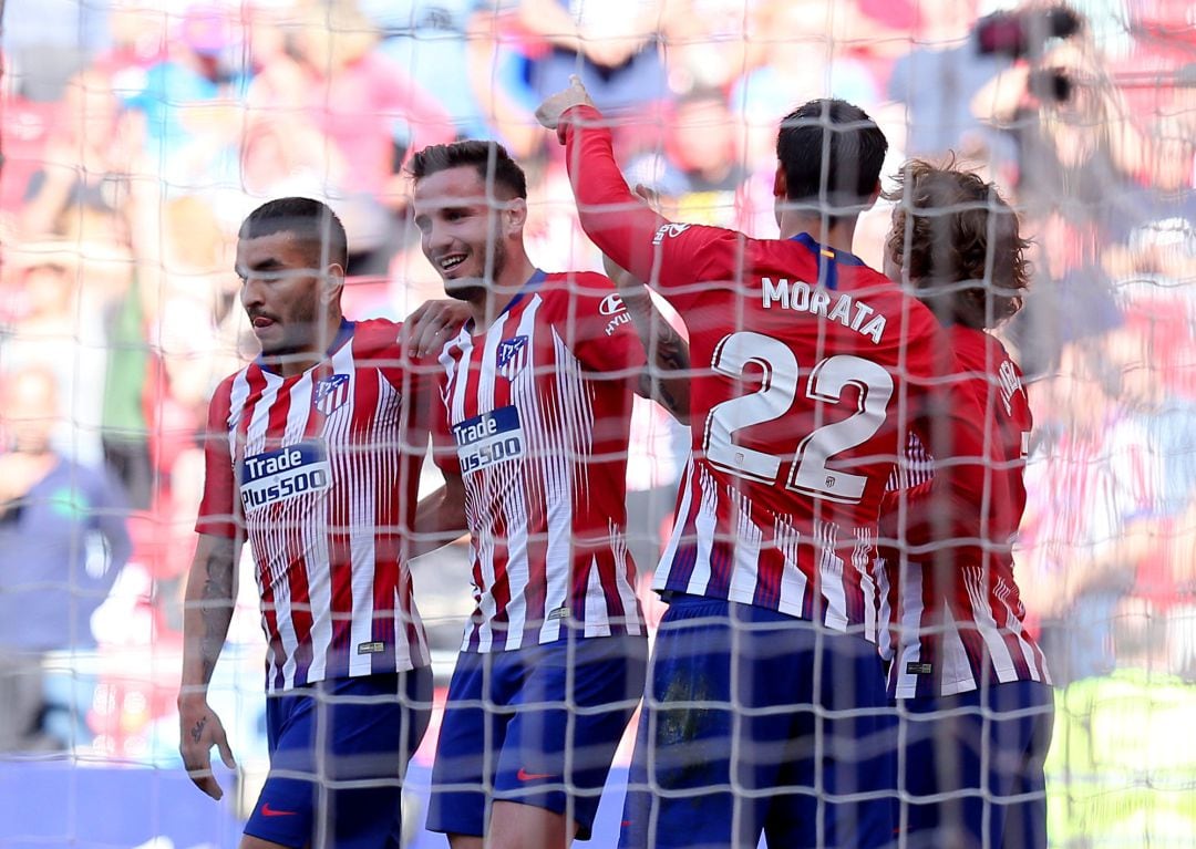 El Atlético gana por la mínima en el Wanda Metropolitano al Valladolid