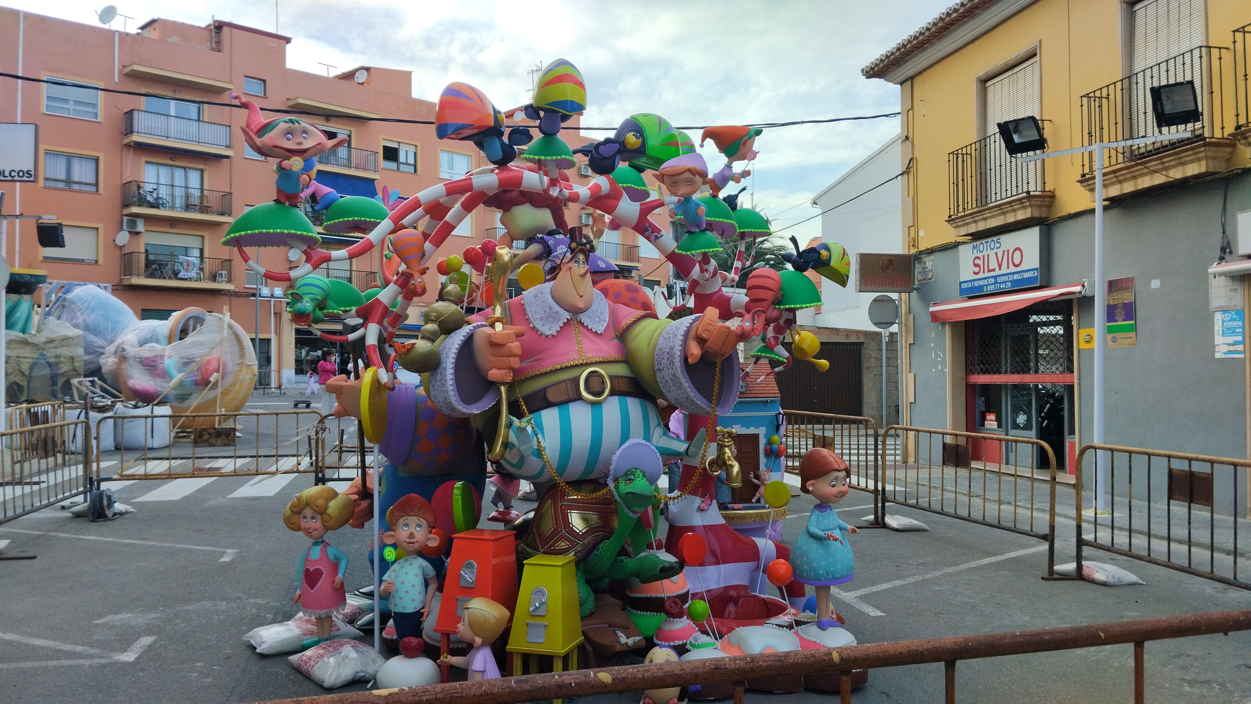 Falla Baix la Mar infantil.