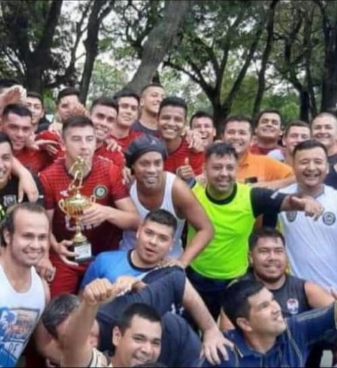 Ronaldinho durante el torneo