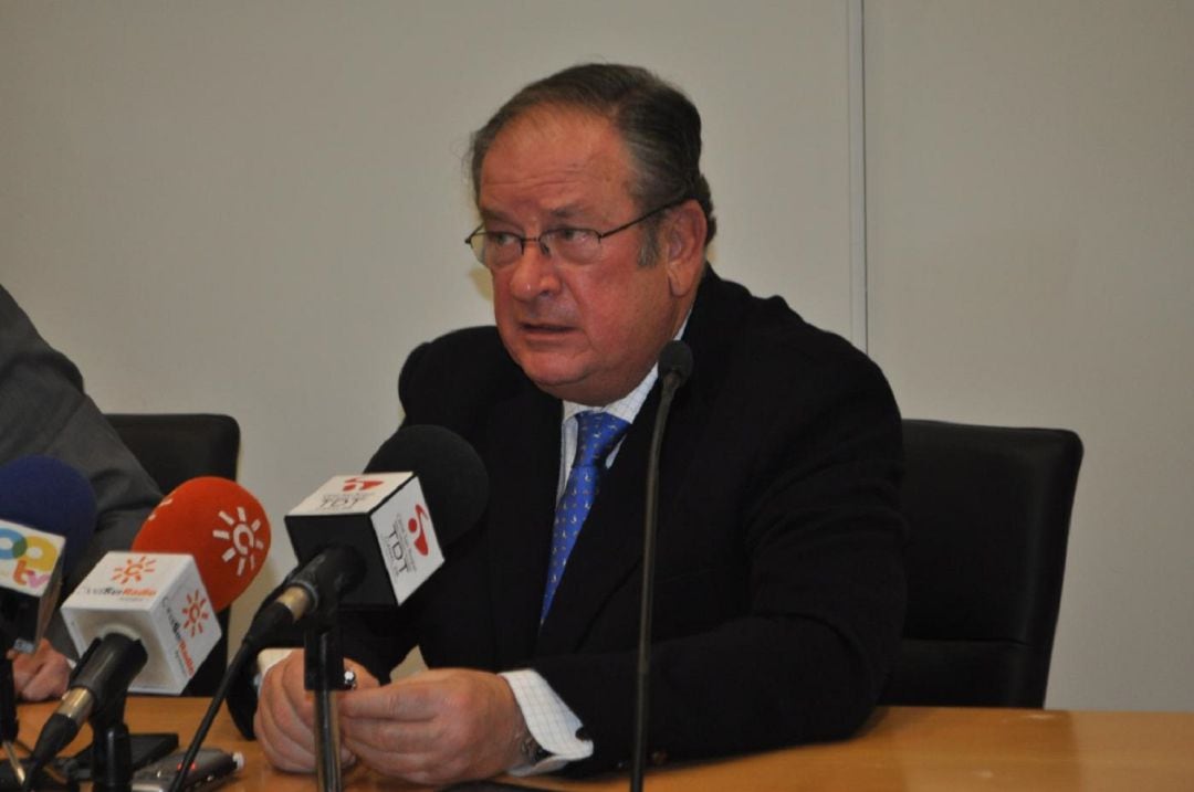 José Antonio Cabrera, durante su etapa de concejal del PP en San Roque 