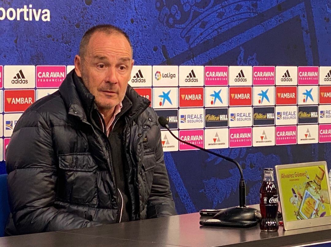 Víctor Fernández insistió en la previa del partido de mañana que la prioridad es la Liga