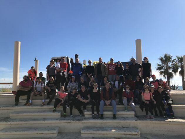 Voluntarios limpieza de playas de Xilxes