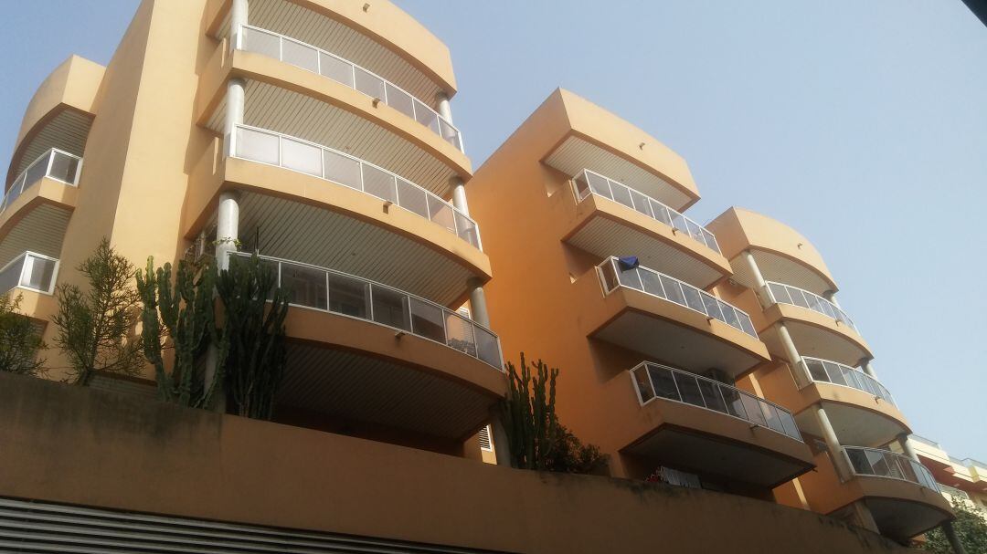 Edificio residencial de Ibiza.