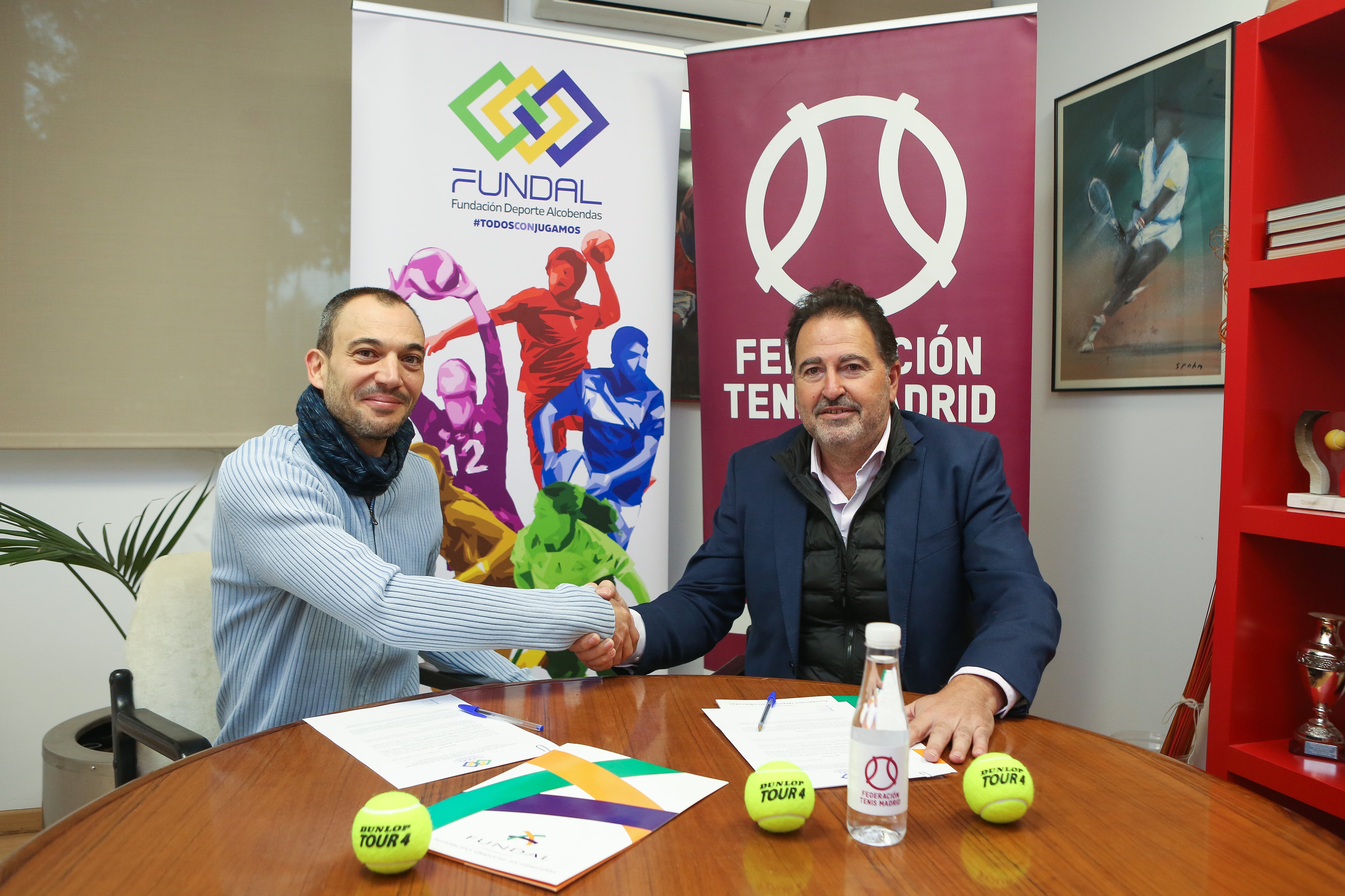 El acuerdo, en el que también participa la Fundación de Tenis Madrileño, contempla la cesión de las instalaciones por parte de la FTM, posibilitando la mayor participación posible de jugadores