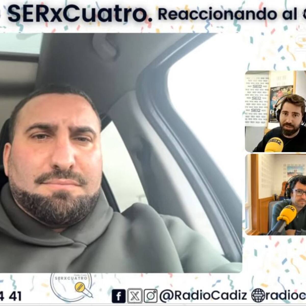 Jona, autor de 'El Manicomio', tras el pase de Semifinales en el COAC 2026: "Cantarle a las cosas de Cádiz en esta fase creo que le da trascendencia".