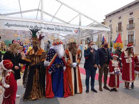 Cabalgata de Reyes Magos estática de Lorca