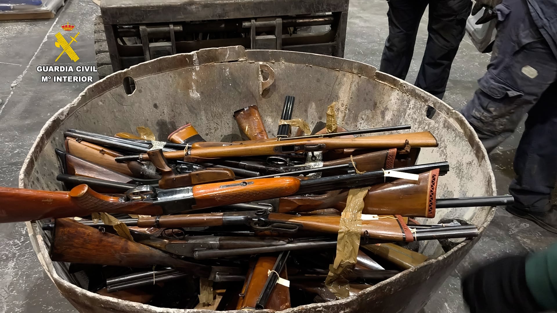 Fundición de las armas