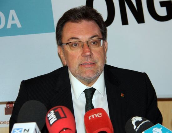 El conseller de Benestar i Família, Josep Lluís Cleries