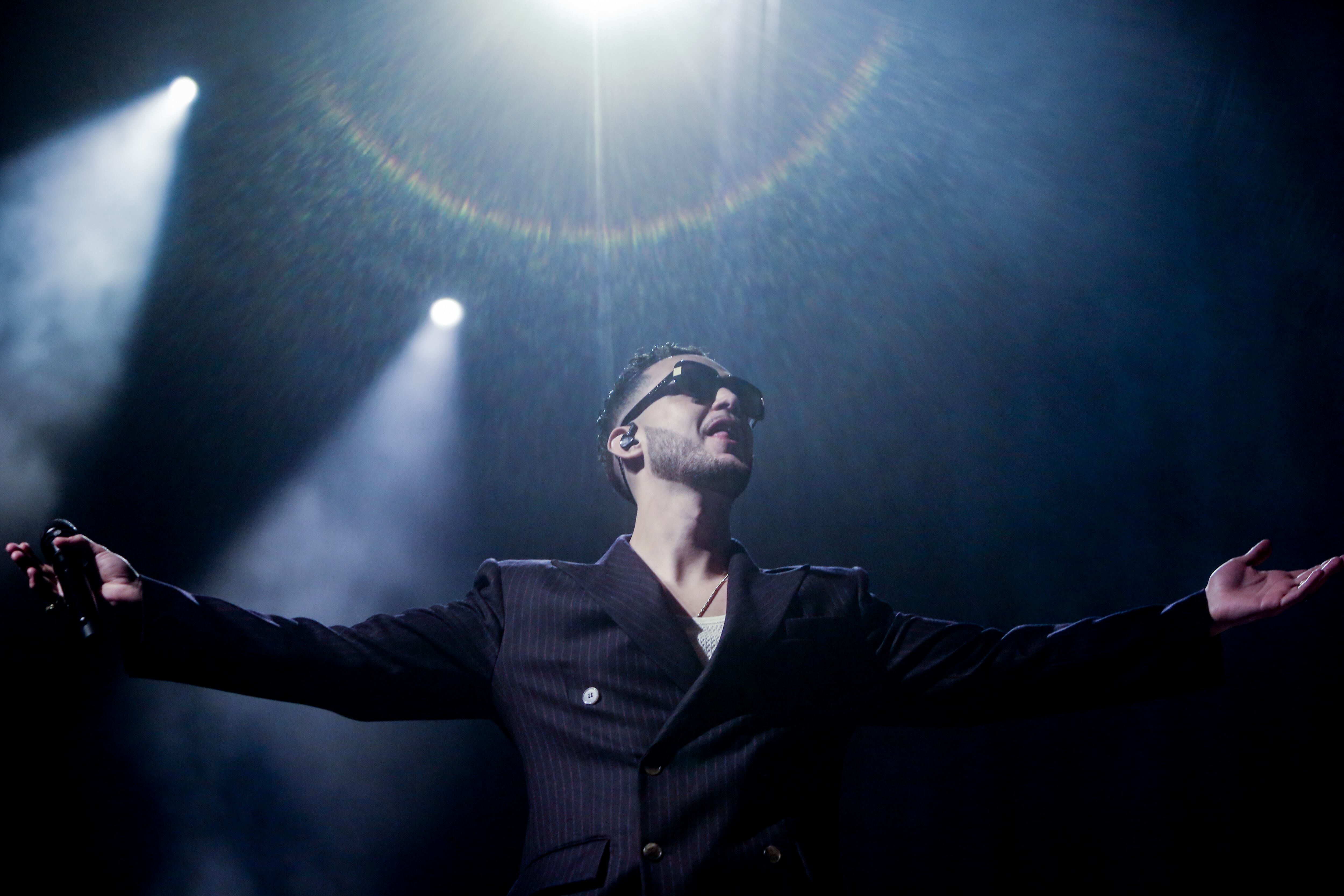 C. Tangana, durante uno de sus conciertos en el Wizink center de Madrid