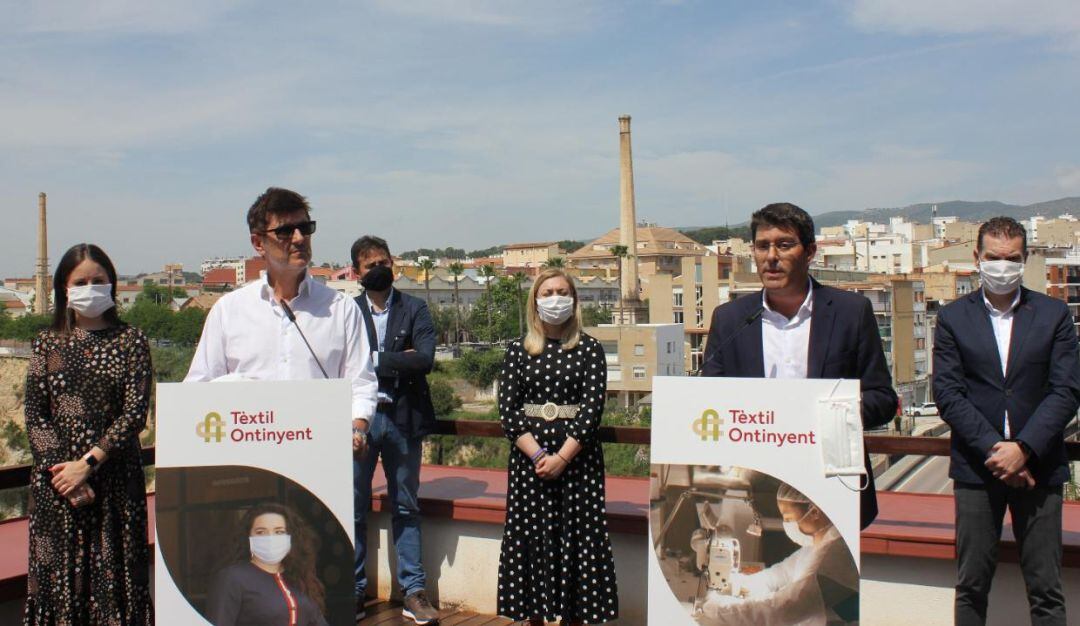 Càndid Penalba i Jorge Rodríguez durant la presentació del Clúster 