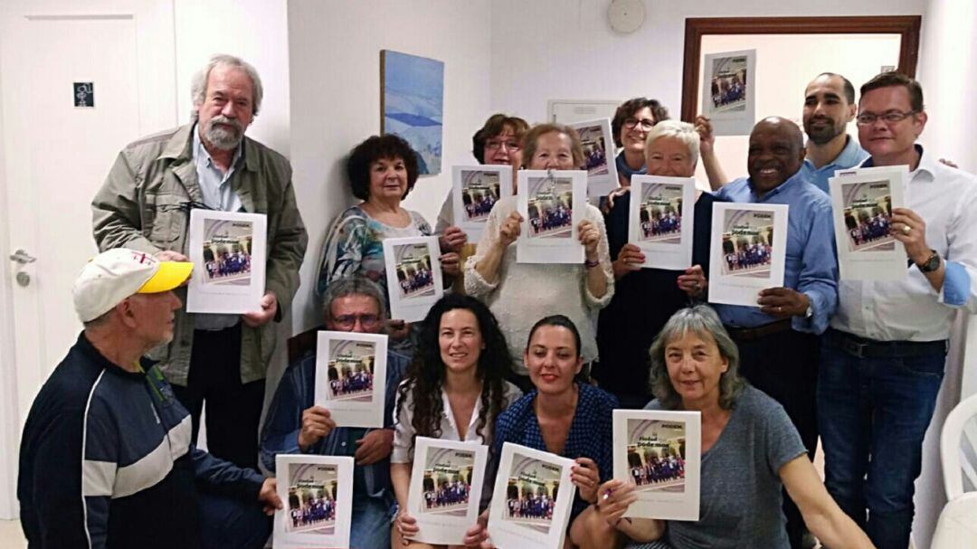 Podemos Dénia con su programa electoral.