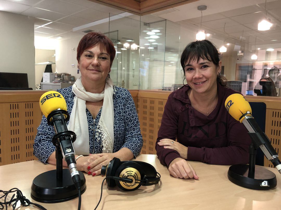 Les psicooncòlogues Carme Ventura i Núria Aguado