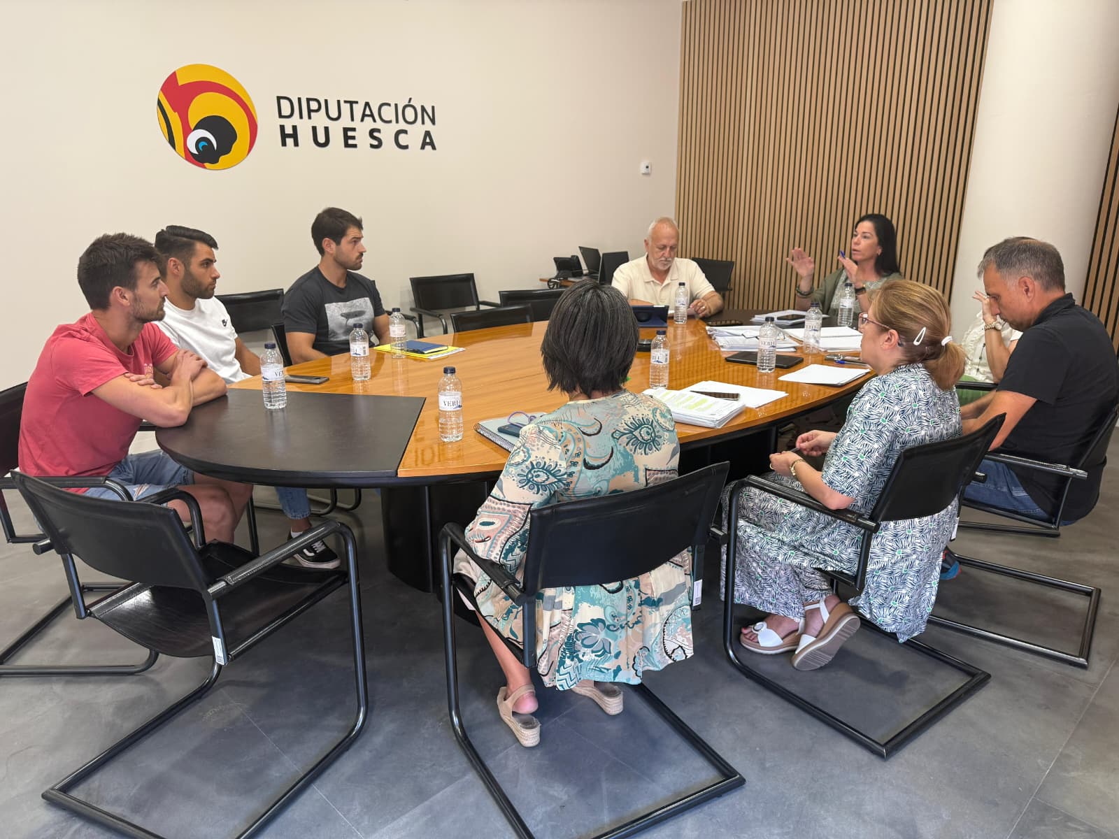 Última reunión del comité de huelga del SPEIS con la DPH