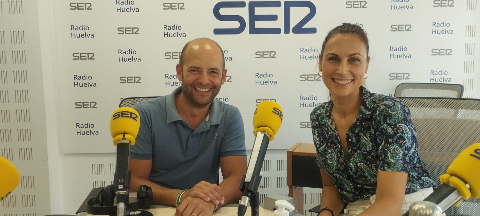 Javier Bermejo y Clara Toscano,  investigadores y profesores de Arqueología de la Universidad de Huelva