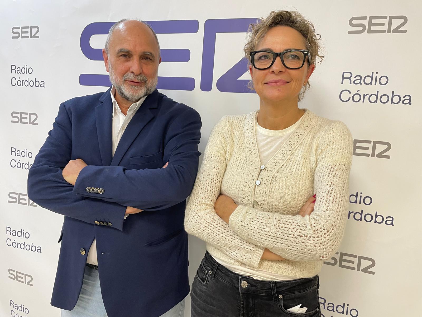 Antonio Llergo, director de Cuidados Paliativos del Hospital Reina Sofia y la psicóloga del SAVA, Candela Castillo en Radio Córdoba