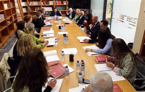 Imagen de la Constitución del Consejo Rector del organismo Autónomo Restaura/ Diputación de Badajoz